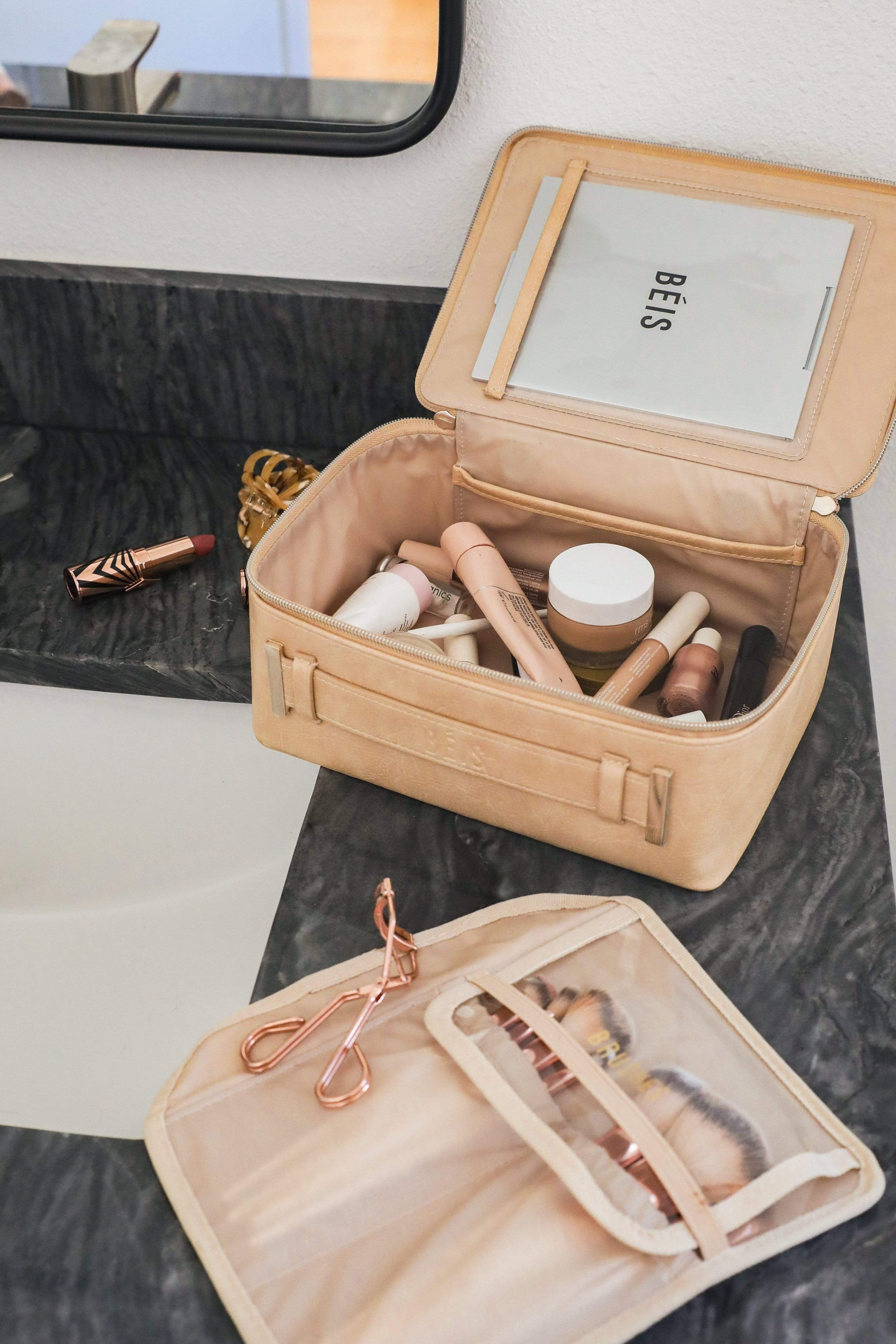 The Cosmetic Case in Beige - Image 7