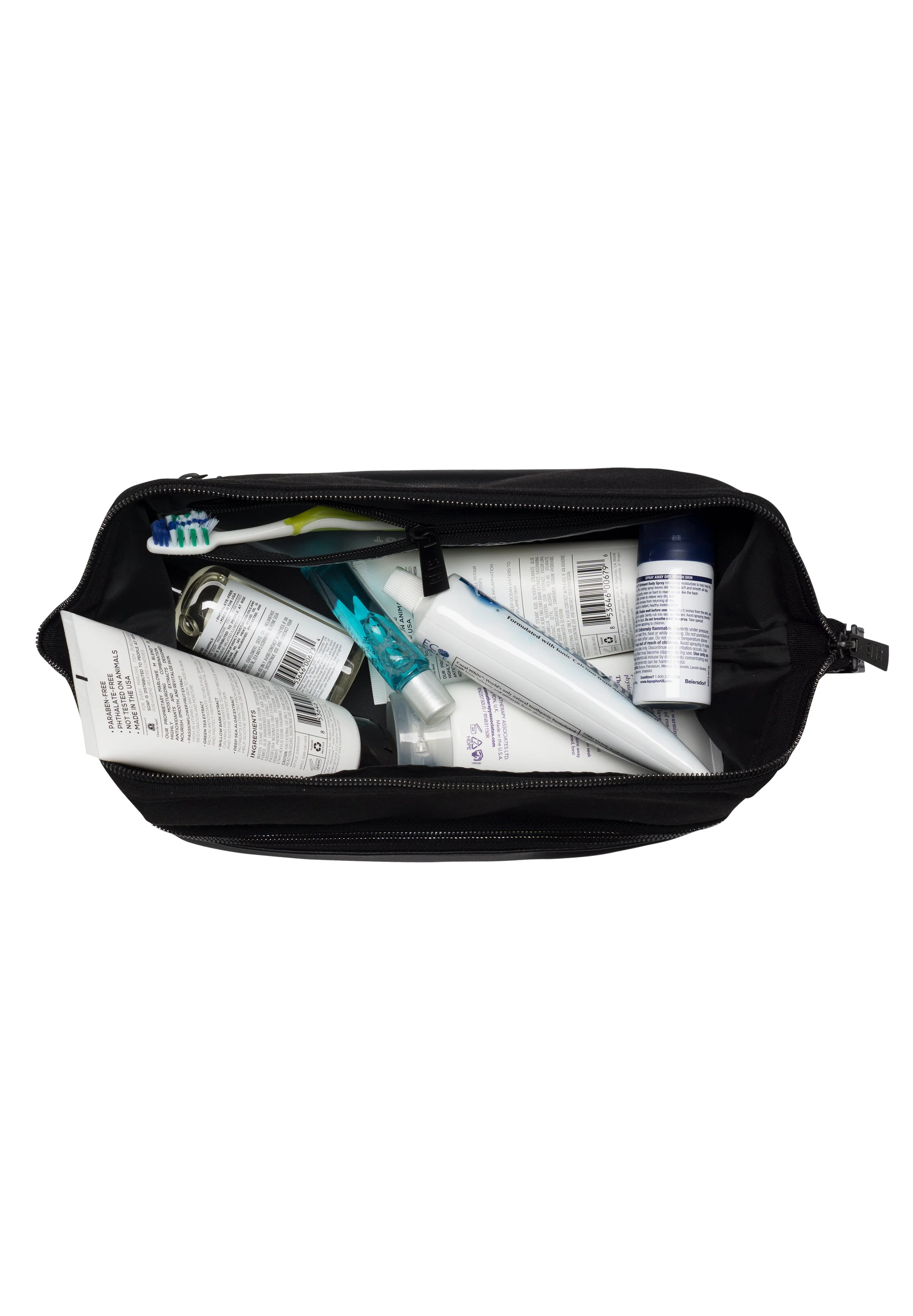 The Dopp Kit in Black - Image 3