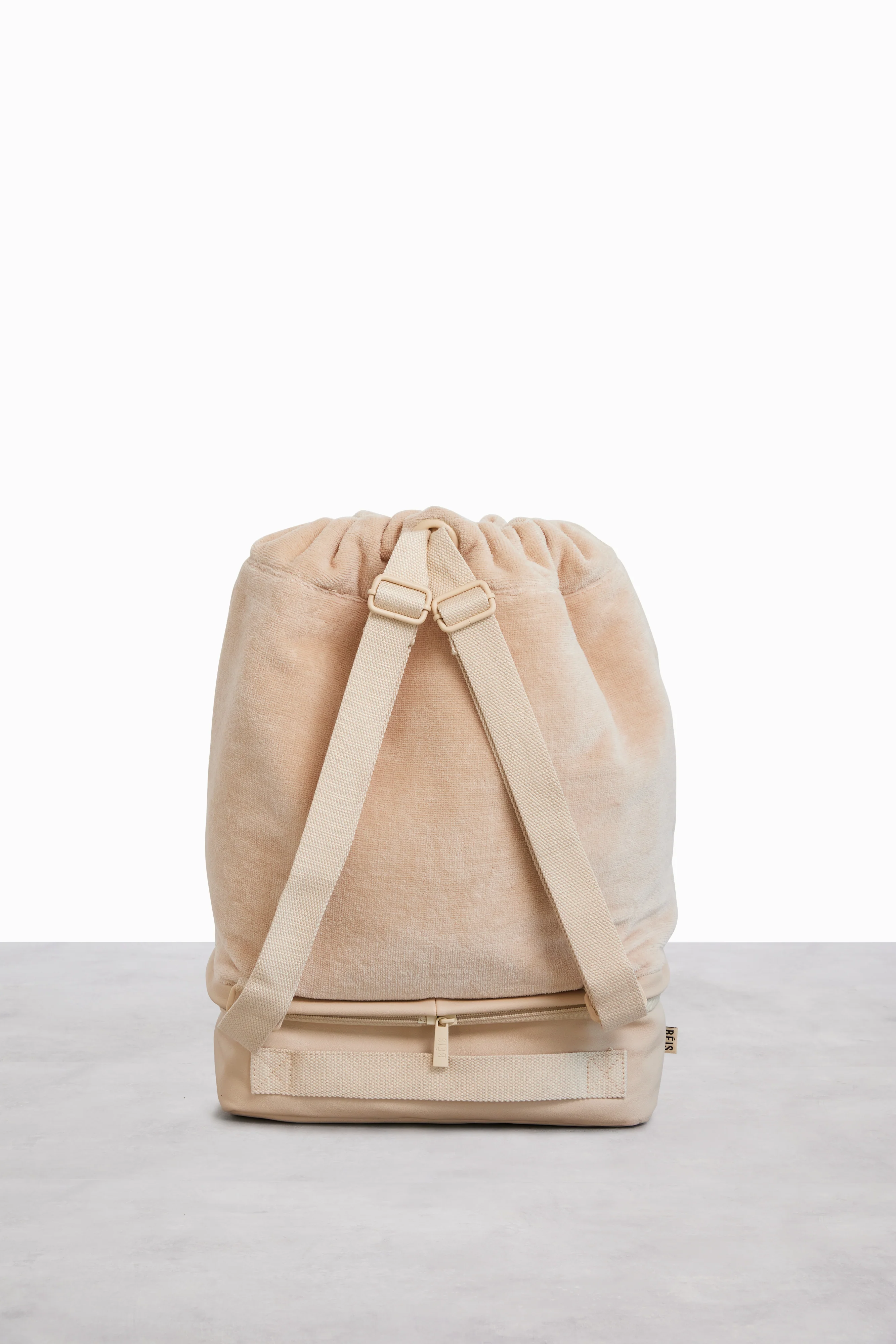 The Terry Backpack Cooler in Beige - Image 3