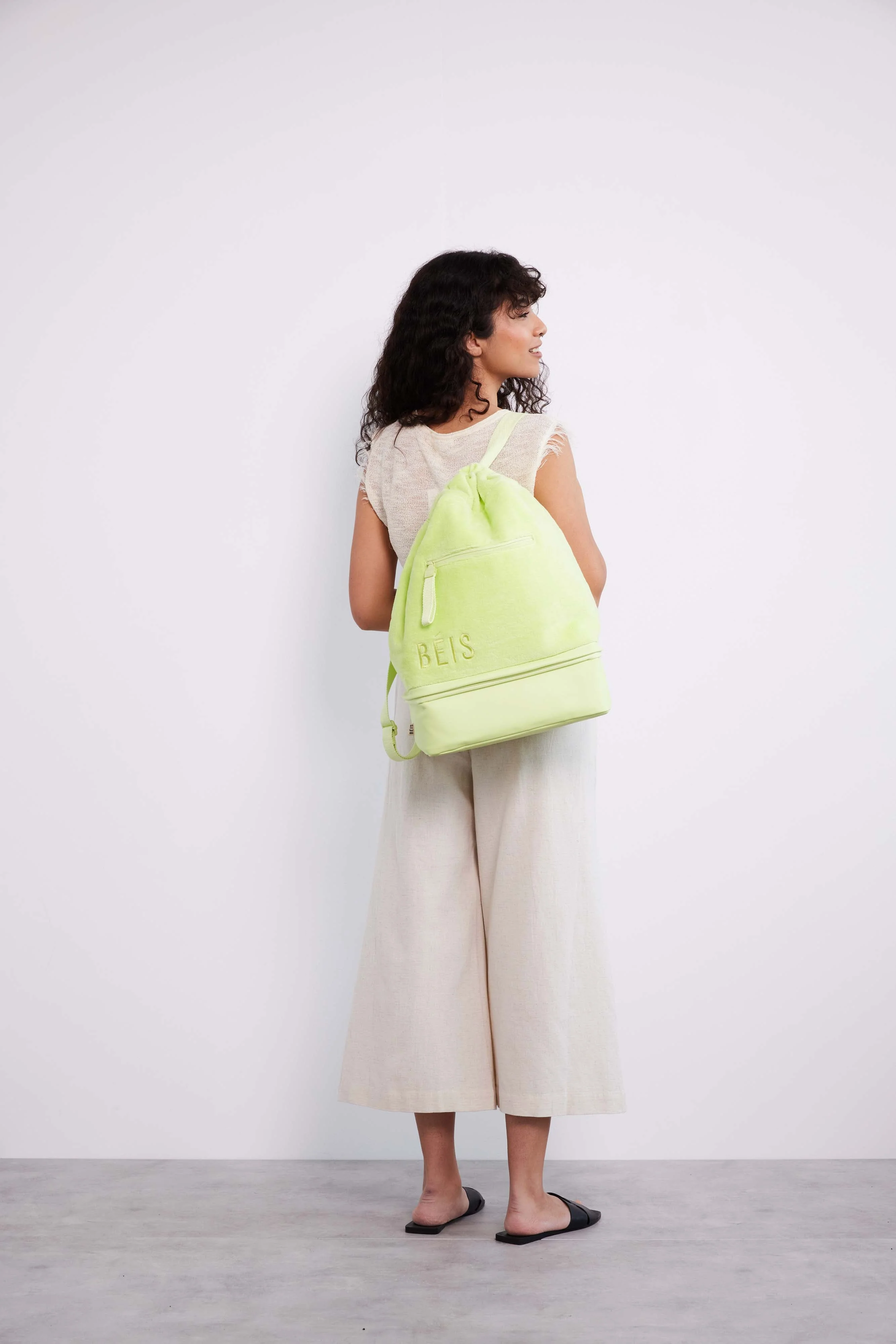 The Terry Backpack Cooler in Citron - Image 13