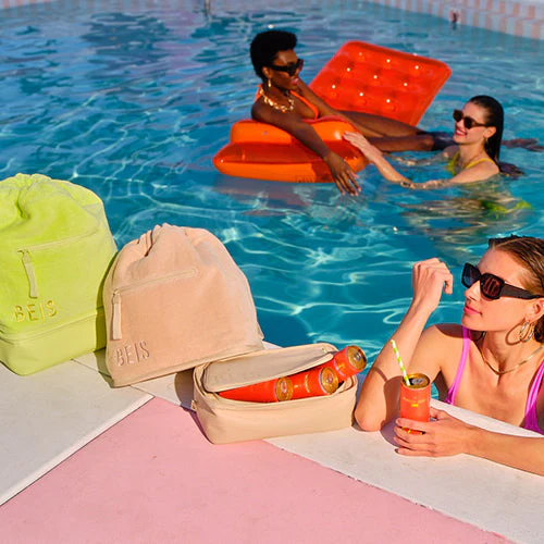 The Terry Backpack Cooler in Citron - Image 16