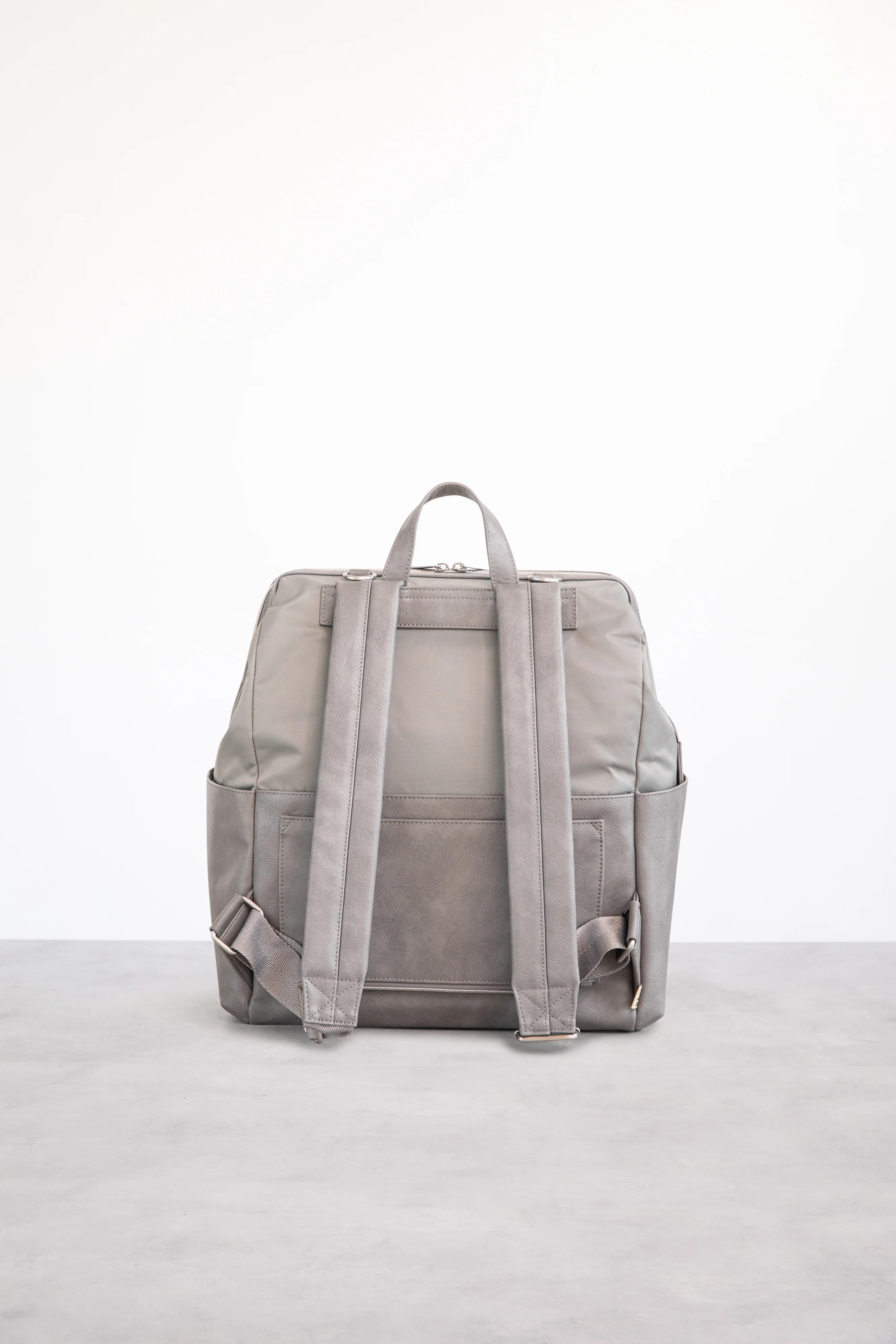 The Backpack Diaper Bag in Grey - Image 3