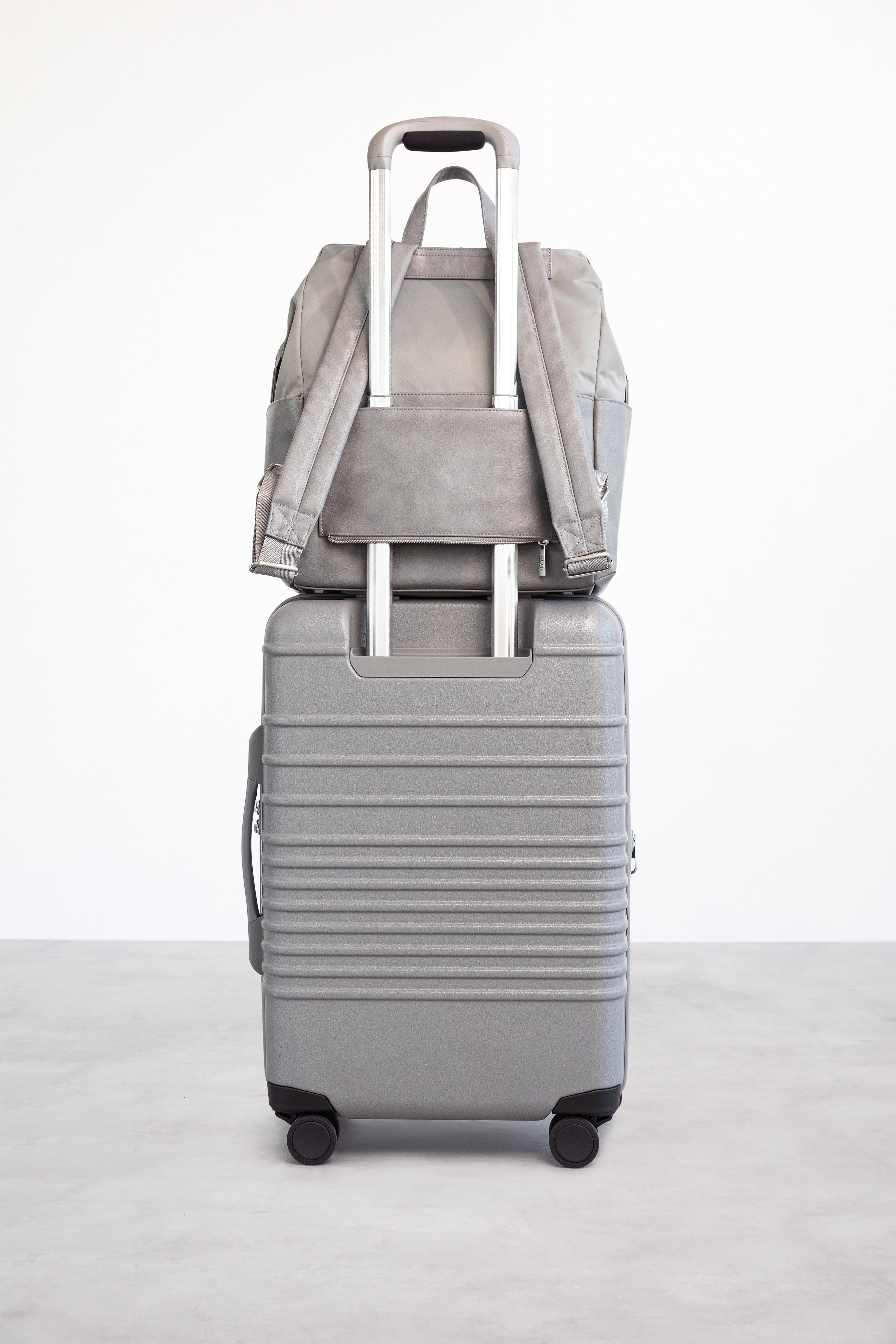 The Backpack Diaper Bag in Grey - Image 4