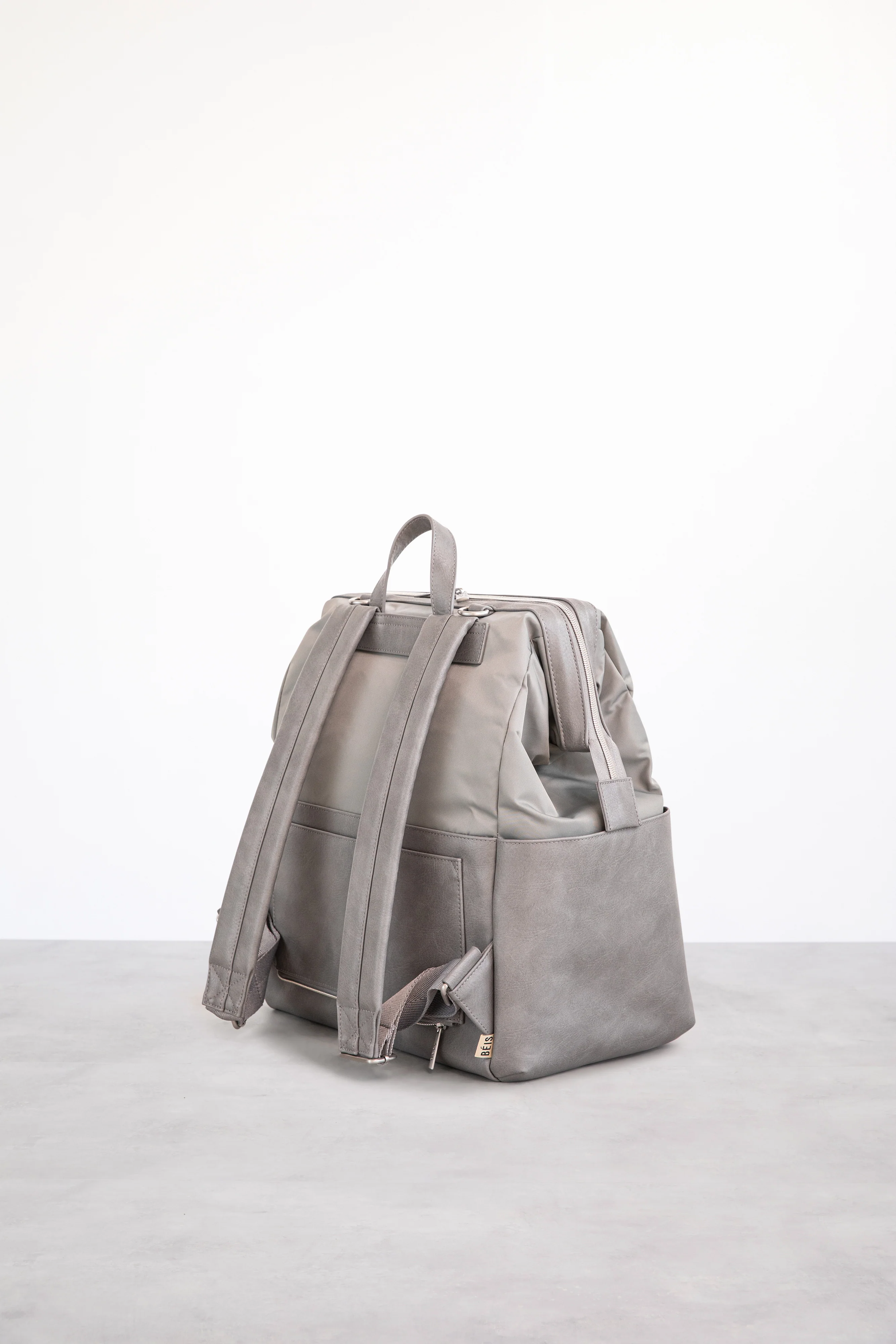 The Backpack Diaper Bag in Grey - Image 6