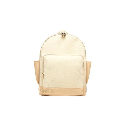 The Travel Backpack in Beige - Image 12