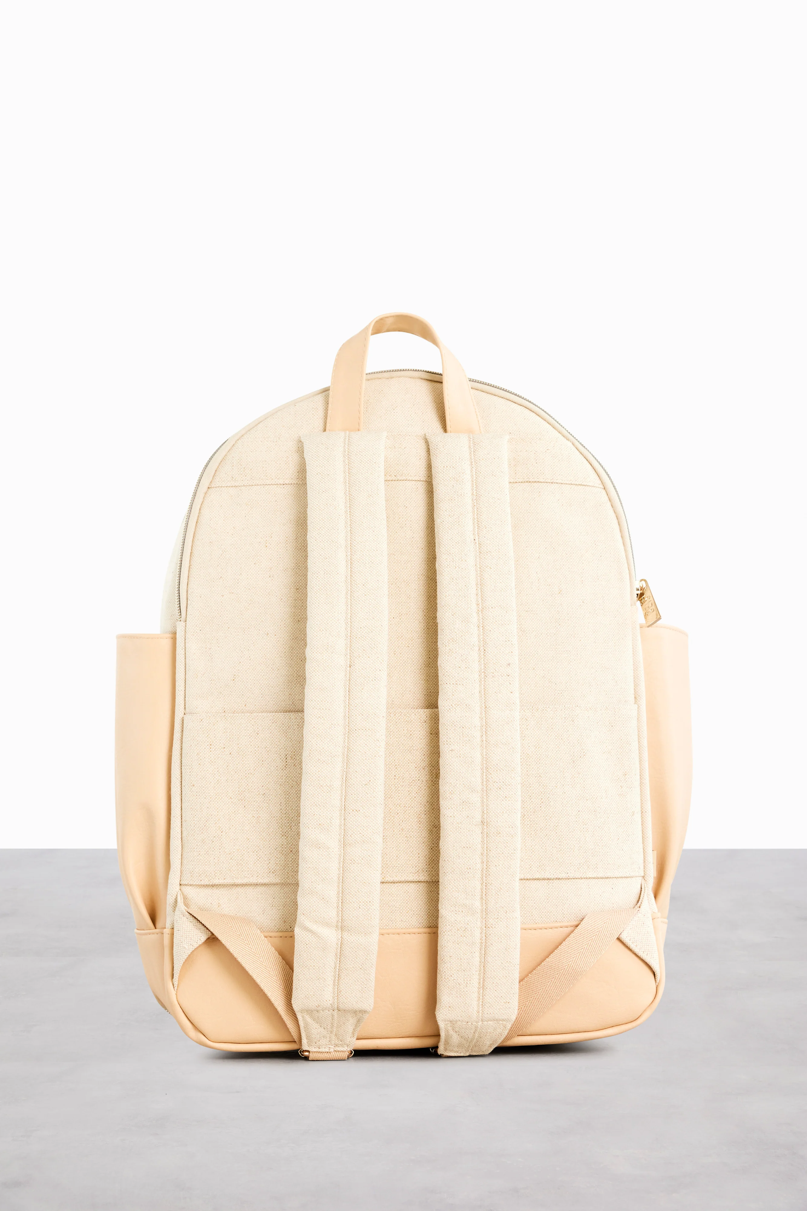 The Travel Backpack in Beige - Image 3