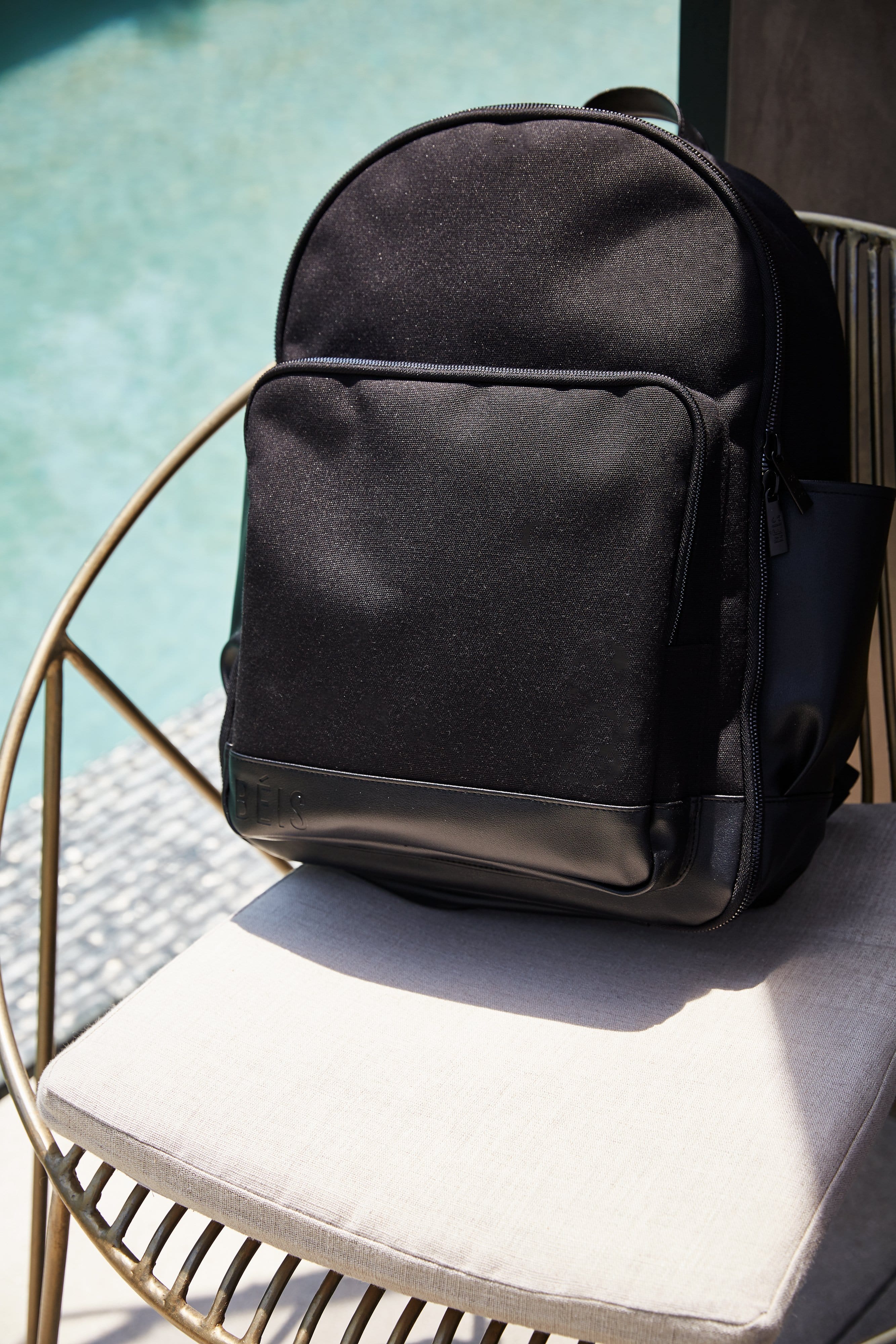 The Travel Backpack in Black - Image 10