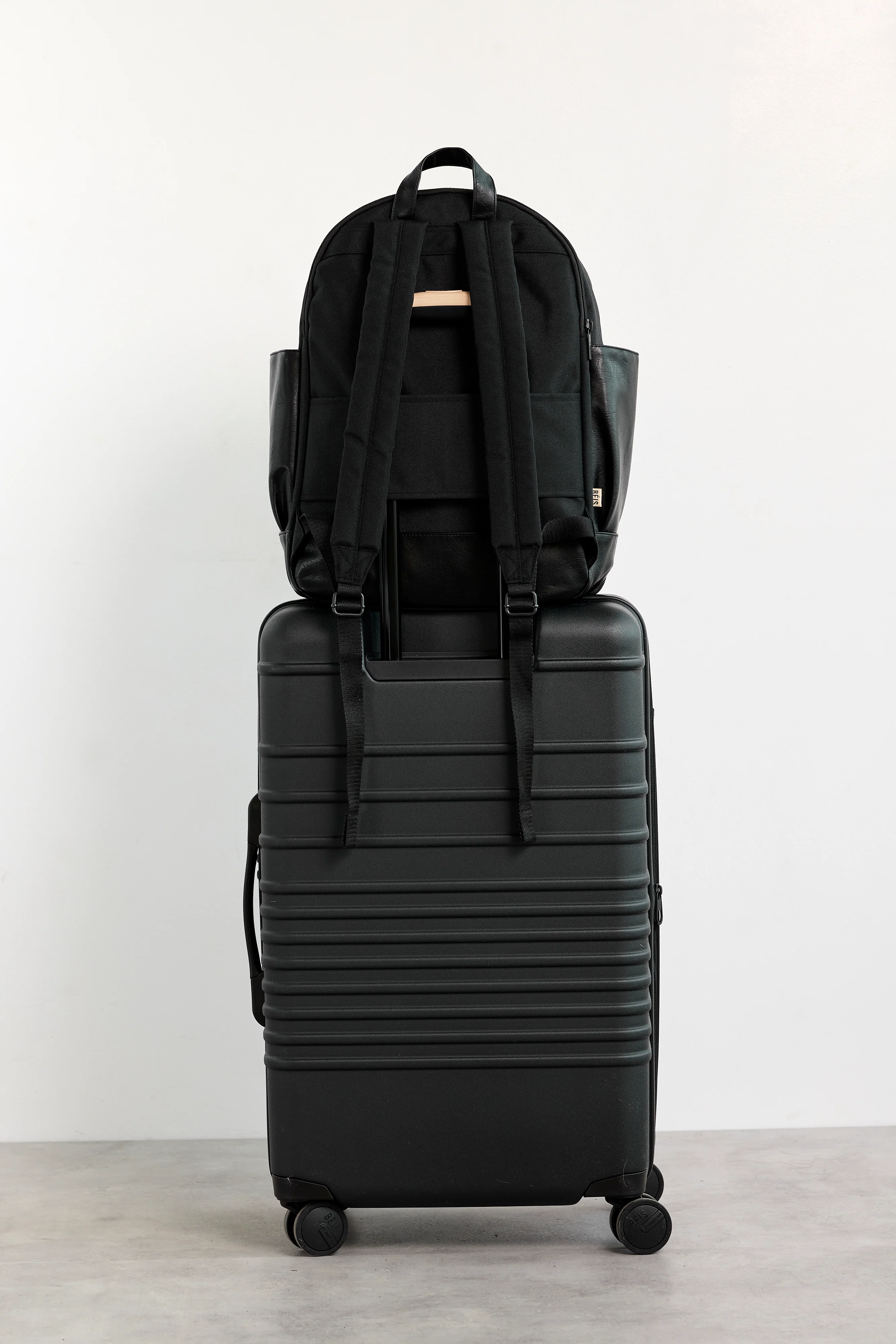The Travel Backpack in Black - Image 15
