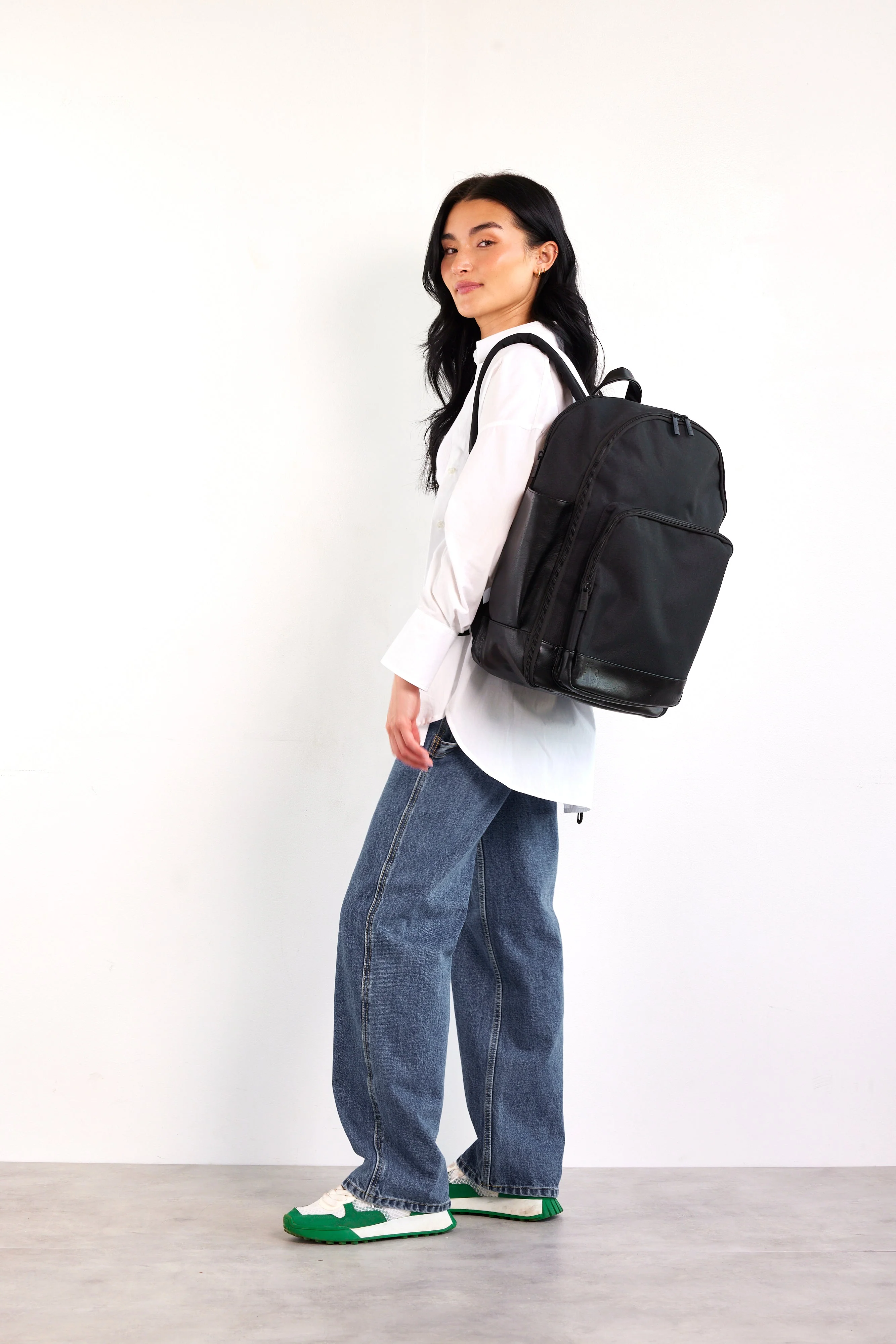 The Travel Backpack in Black - Image 4