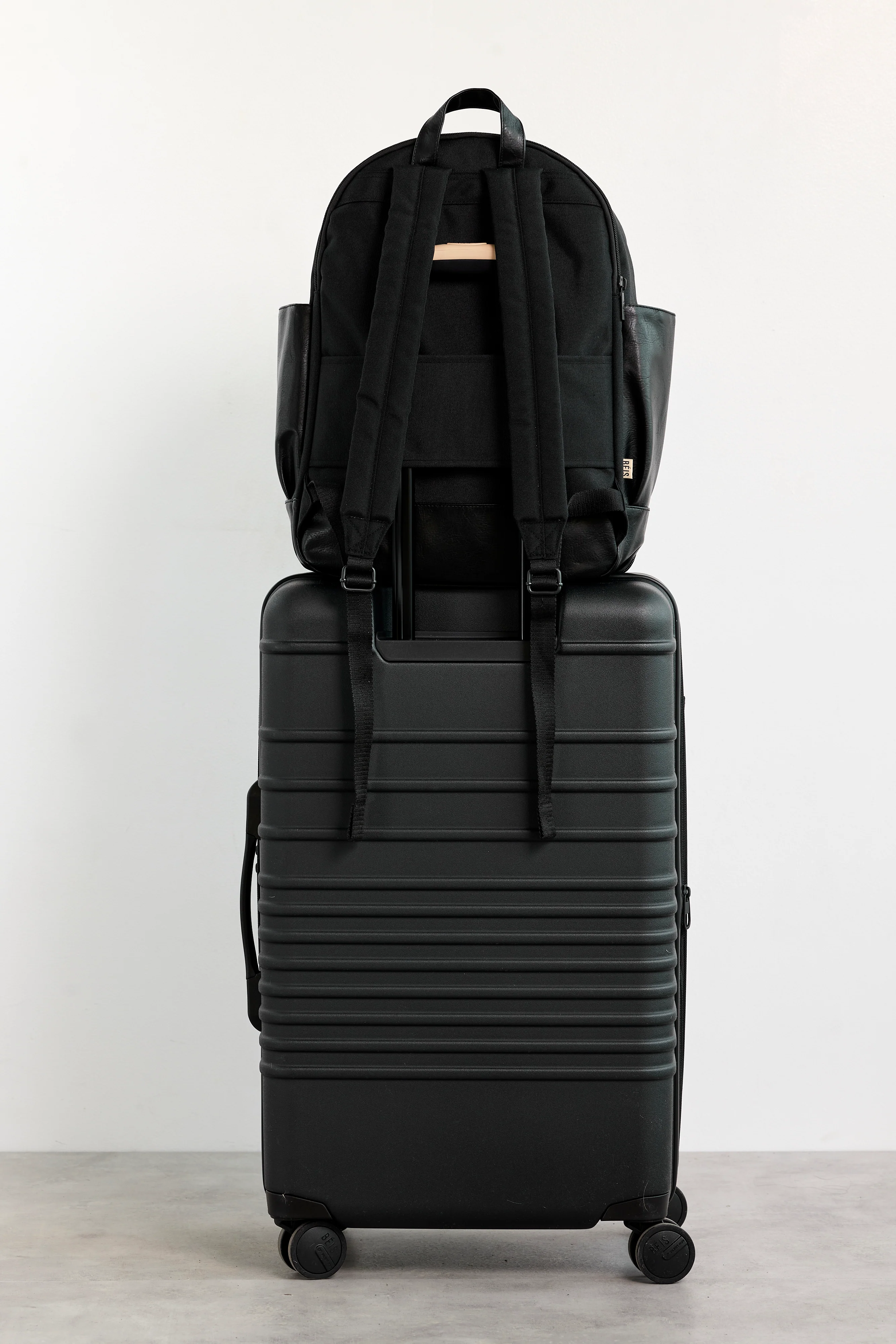 The Travel Backpack in Black - Image 5