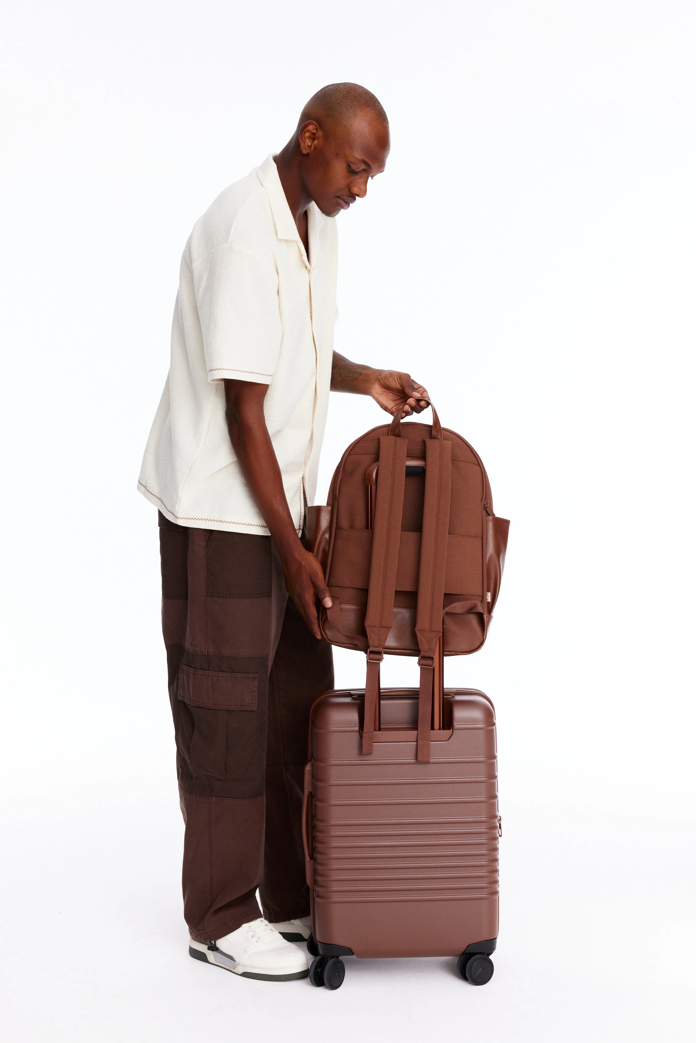 The Travel Backpack in Maple - Image 3