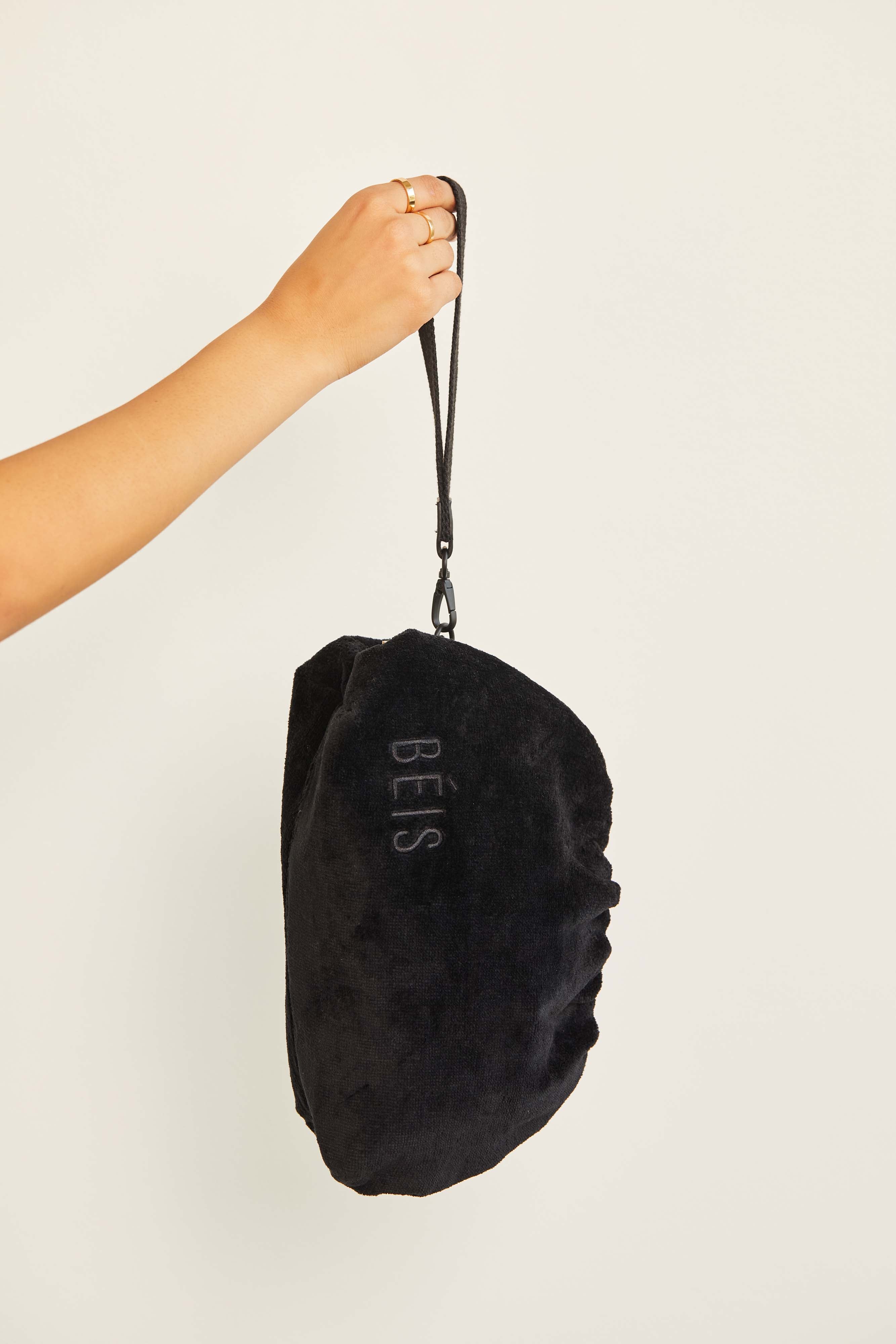 The Terry Cosmetic Clutch in Black - Image 7