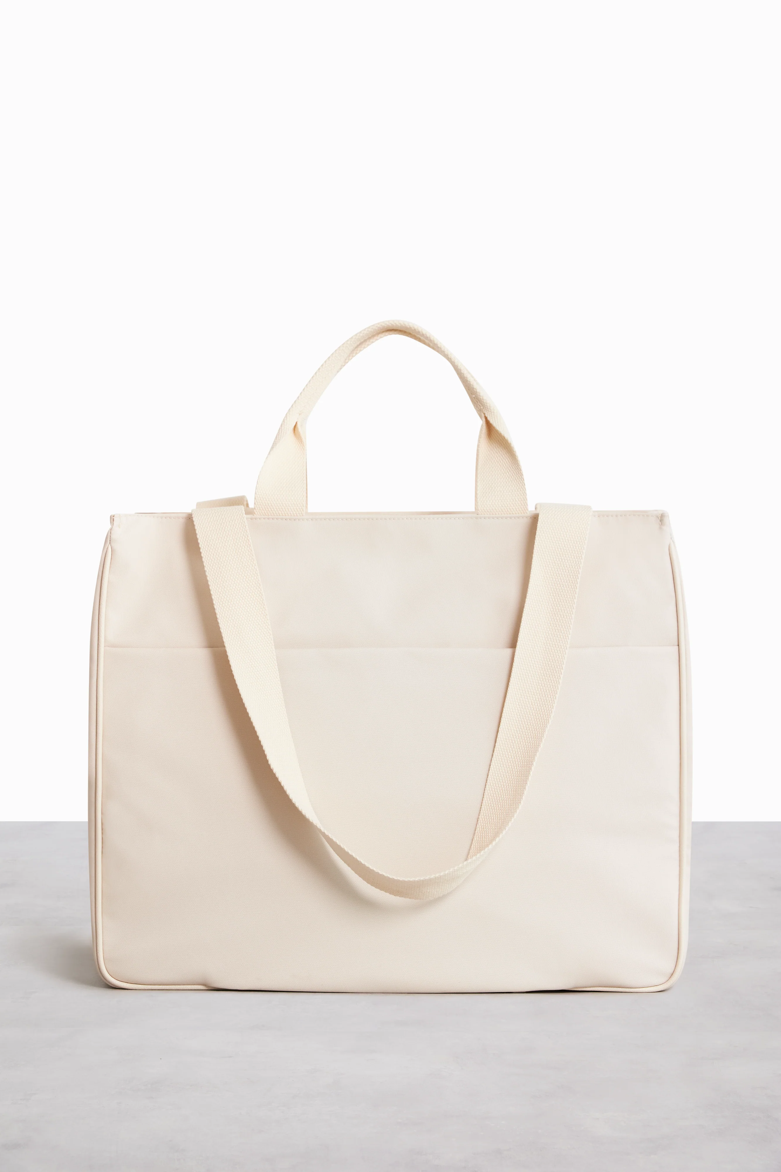 The East To West Tote in Beige - Image 3