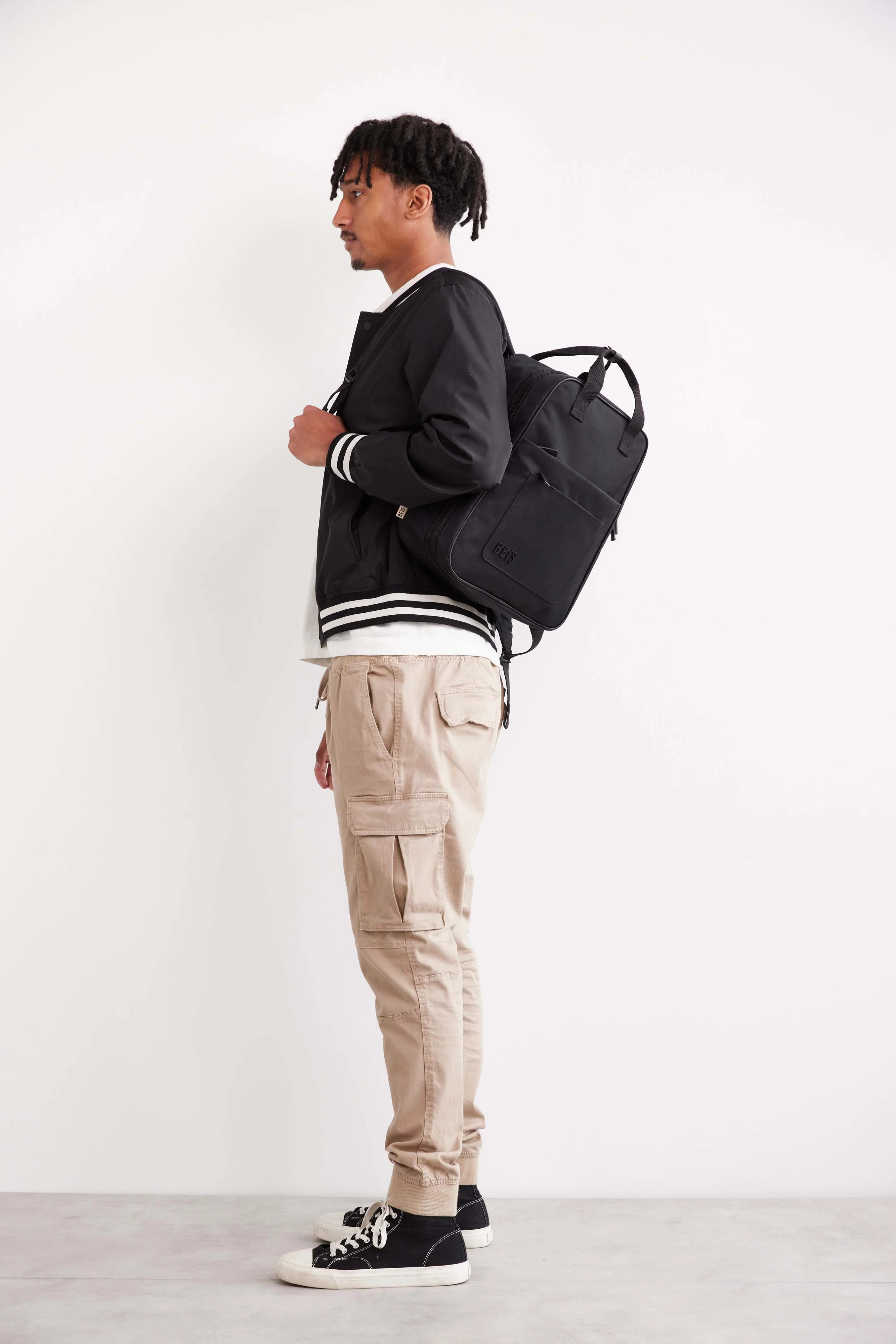 The Expandable Backpack in Black - Image 3