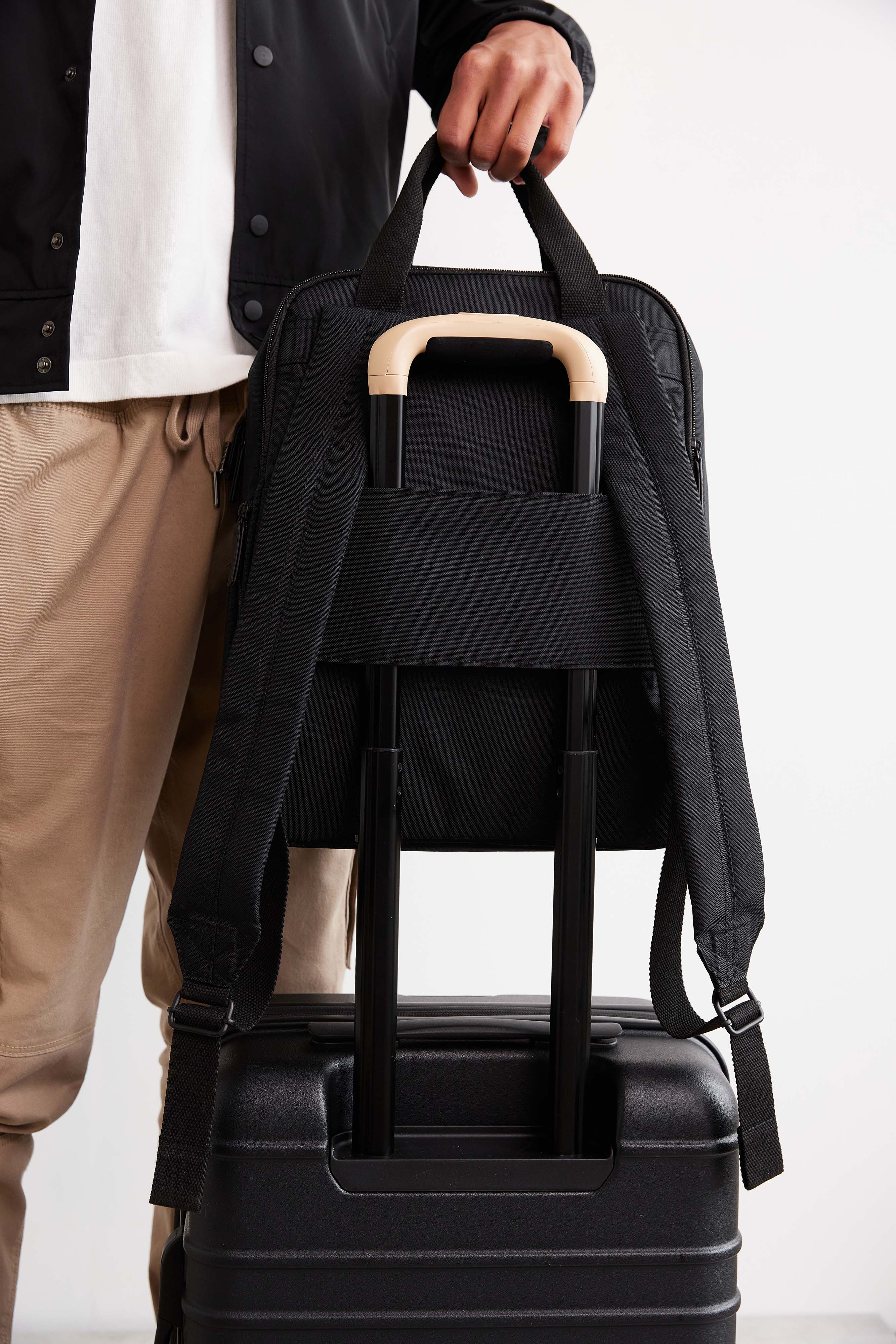The Expandable Backpack in Black - Image 7