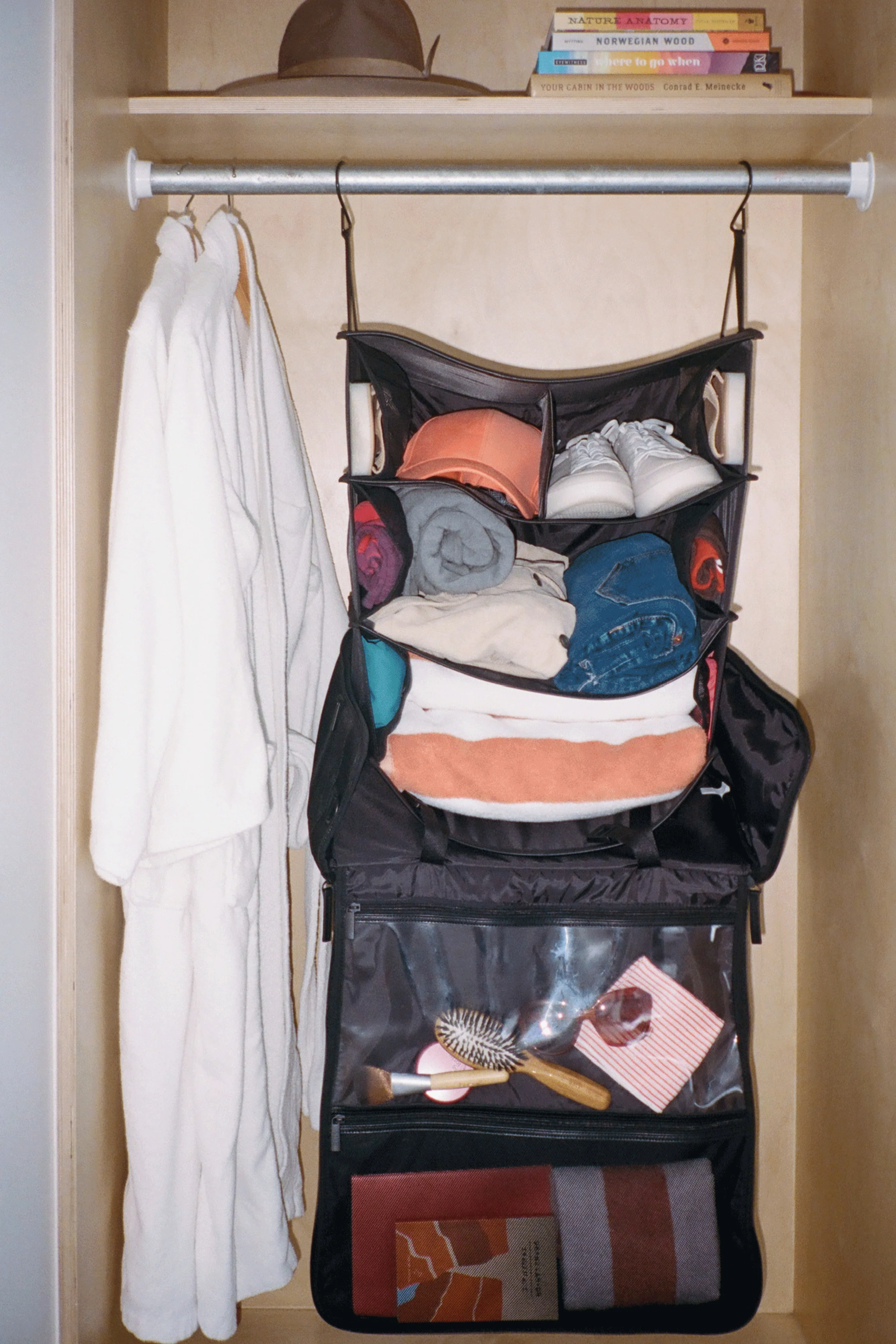 The Hanging Backpack in Black - Image 13