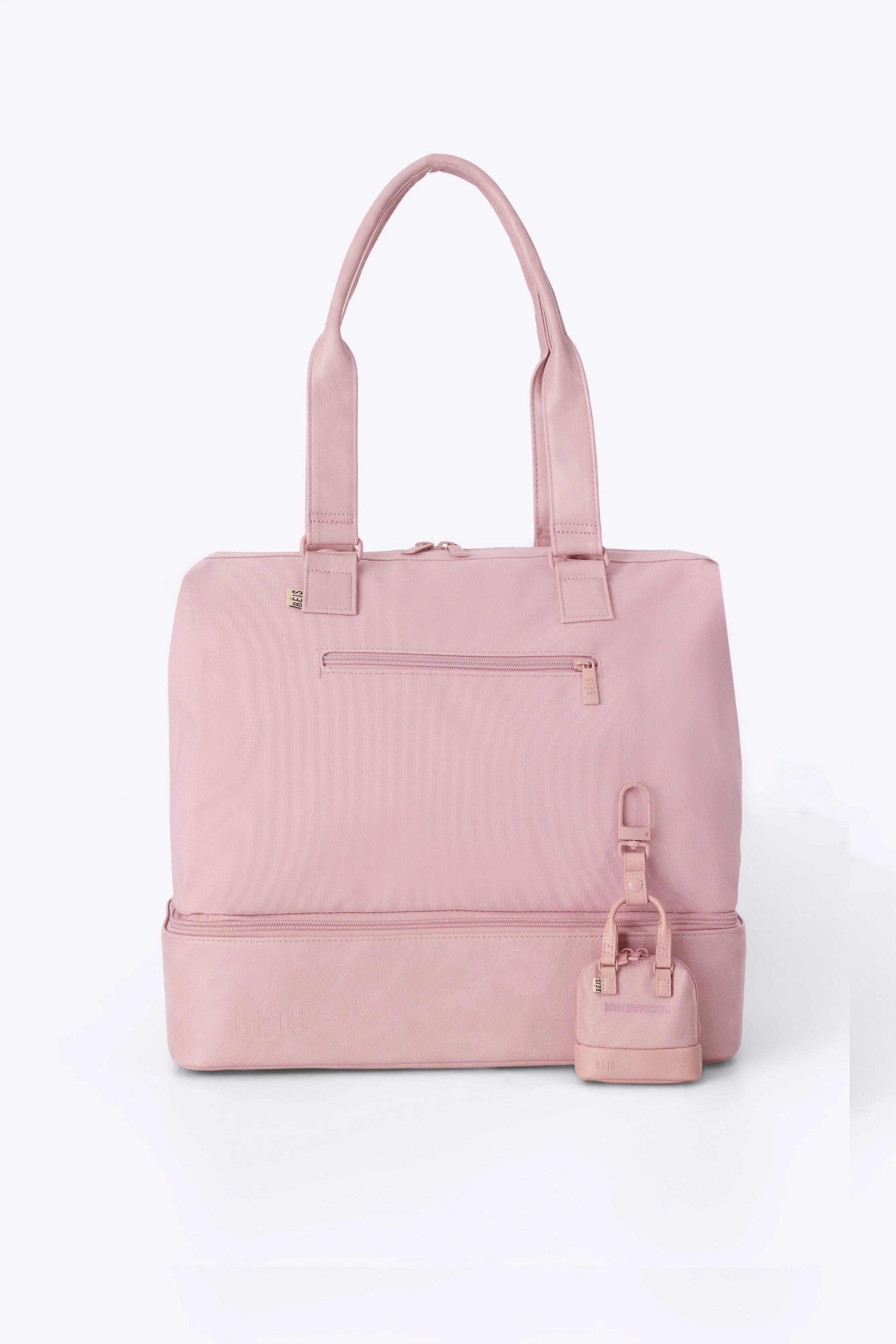 The Micro Weekender Charm in Atlas Pink - Image 4