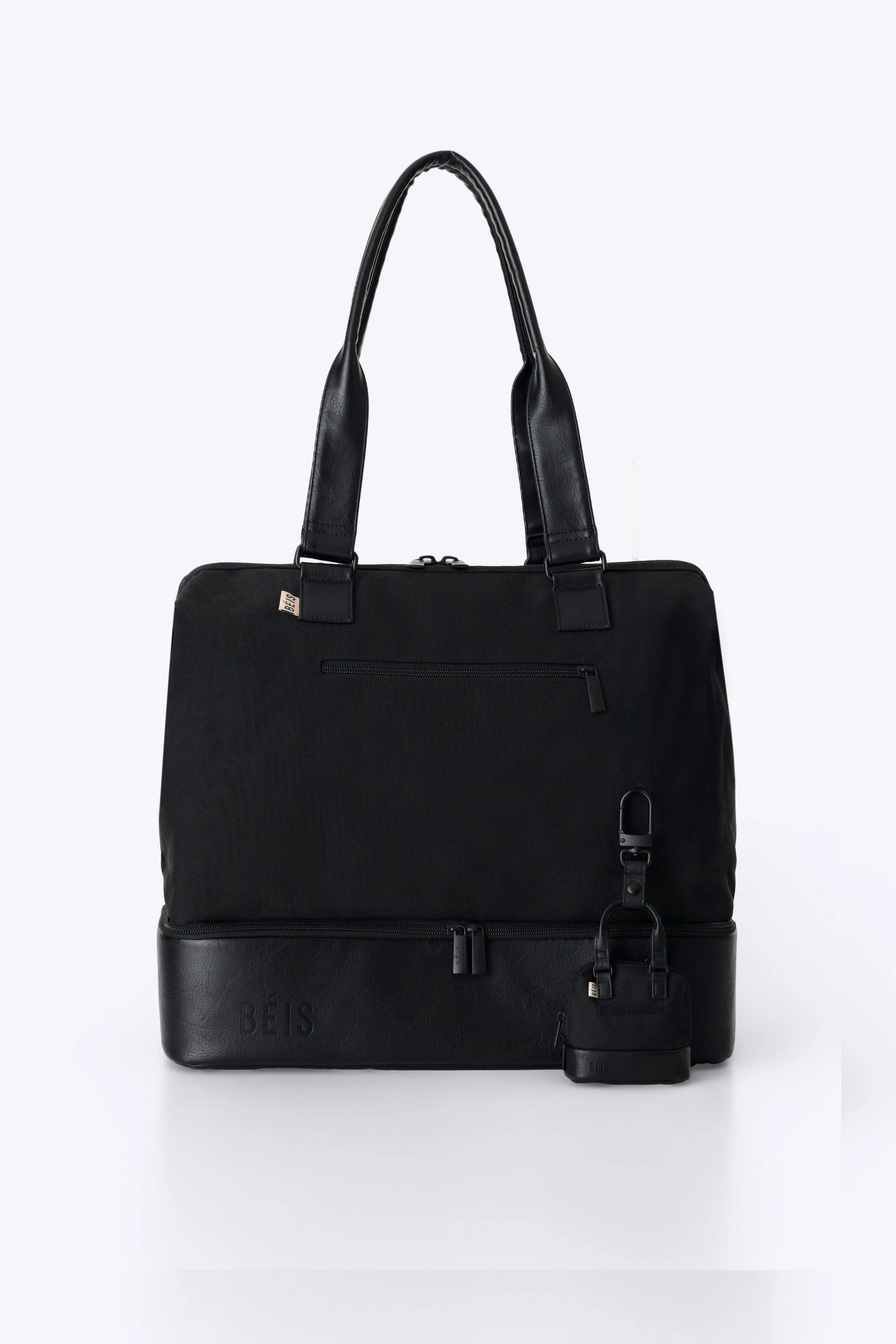 The Micro Weekender Charm in Black - Image 4