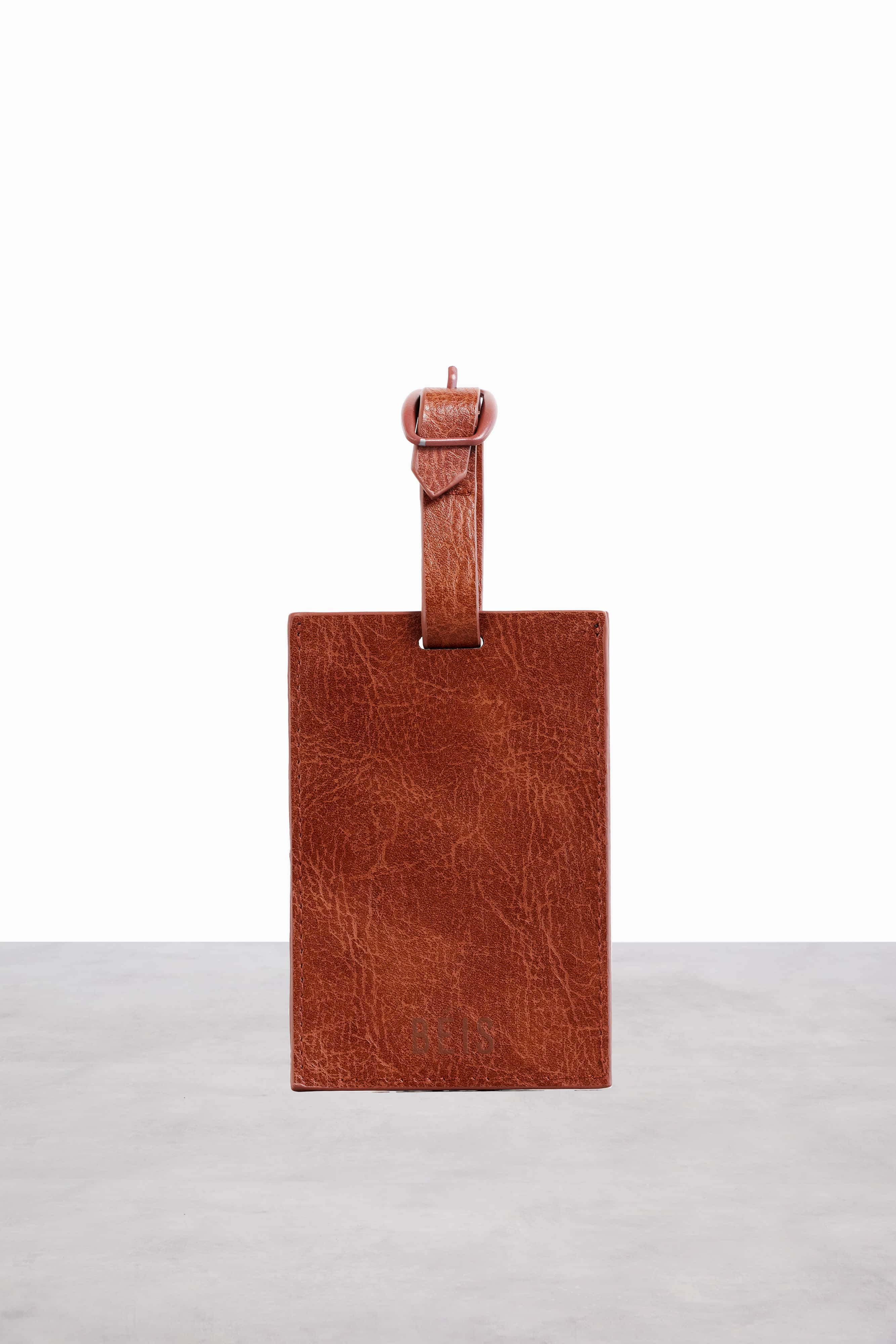 The Passport & Luggage Tag Set in Maple - Image 3