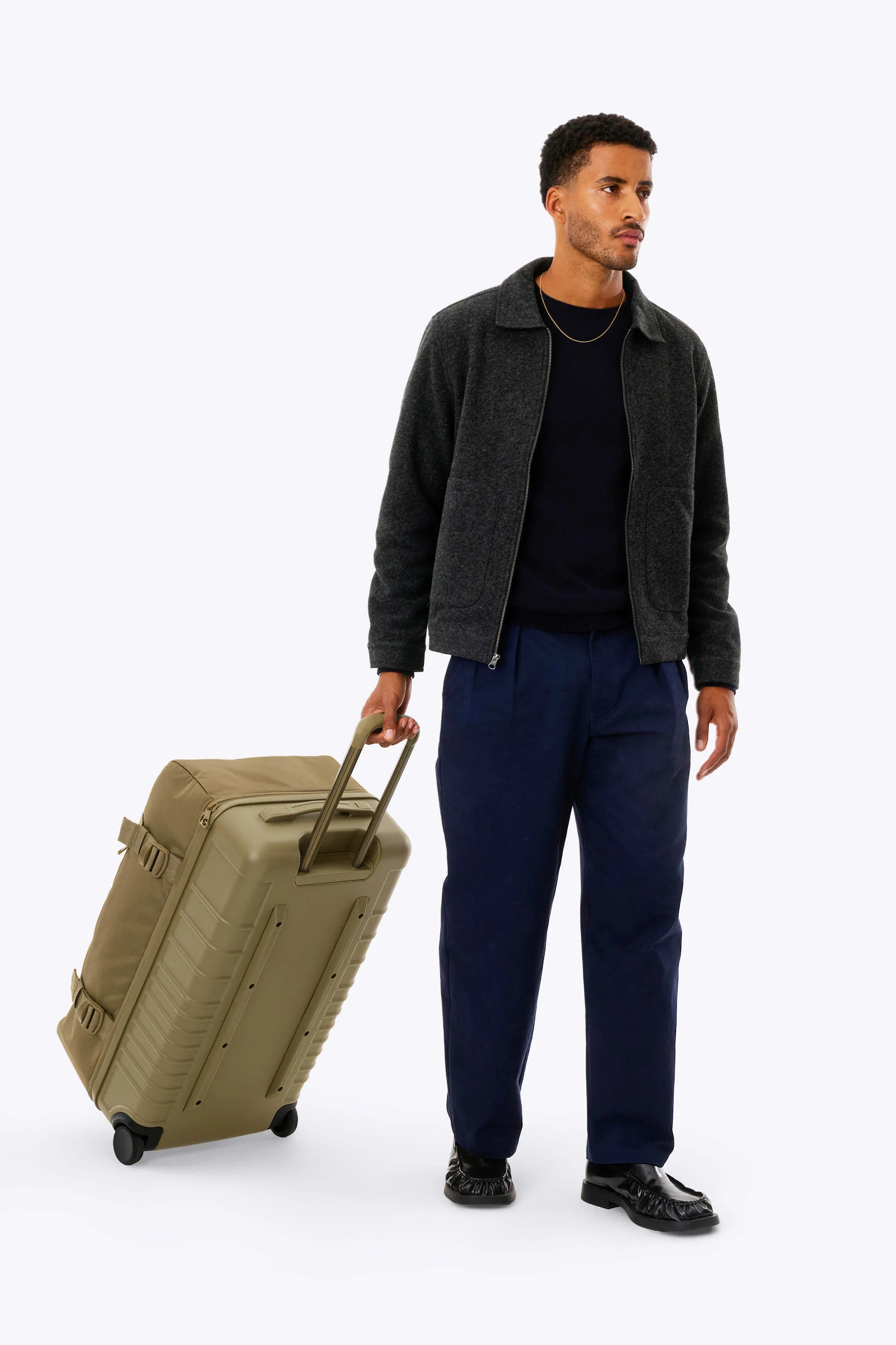 The Pro-Rolling Duffle Check-In in Khaki - Image 5