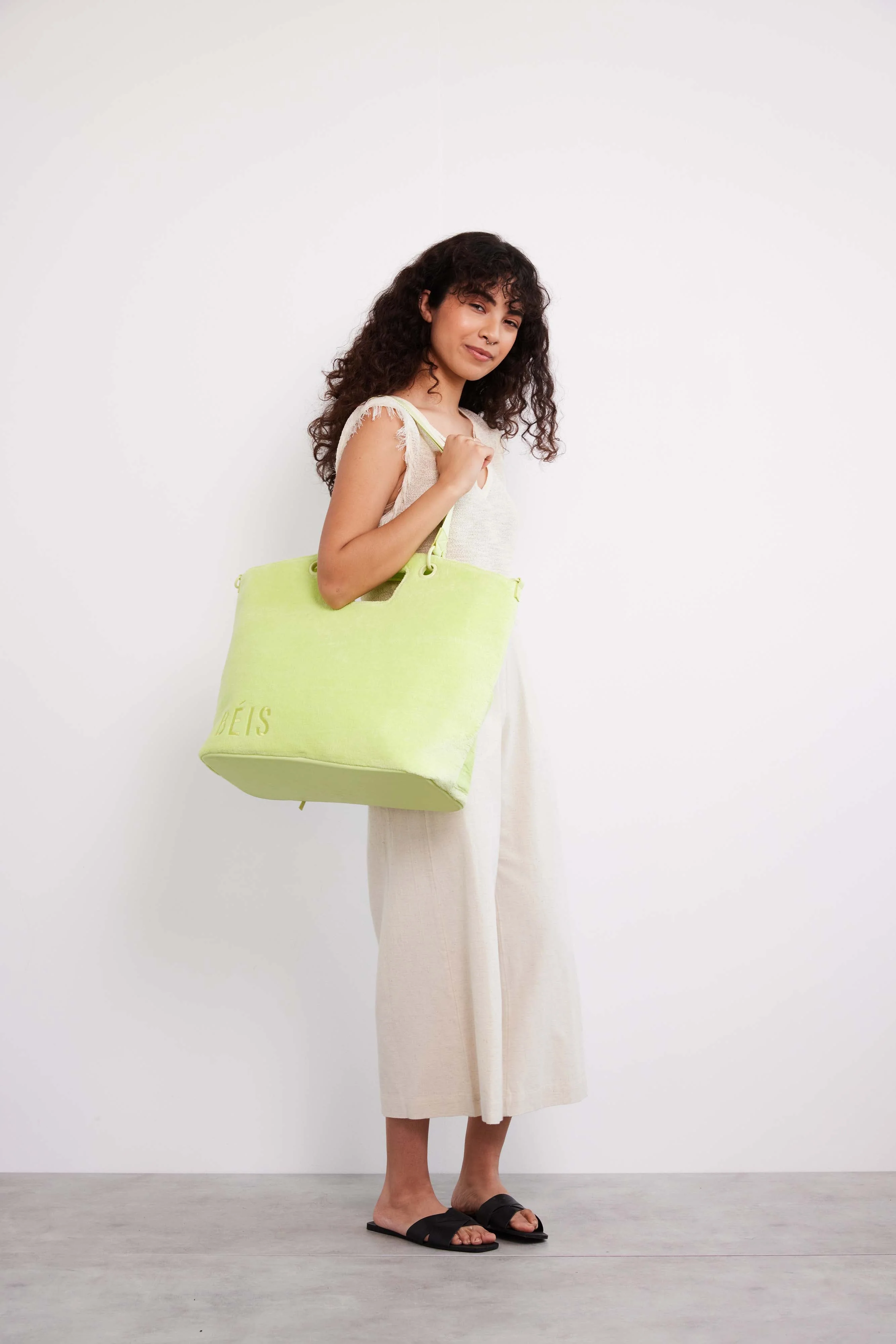 The Terry Tote in Citron - Image 10