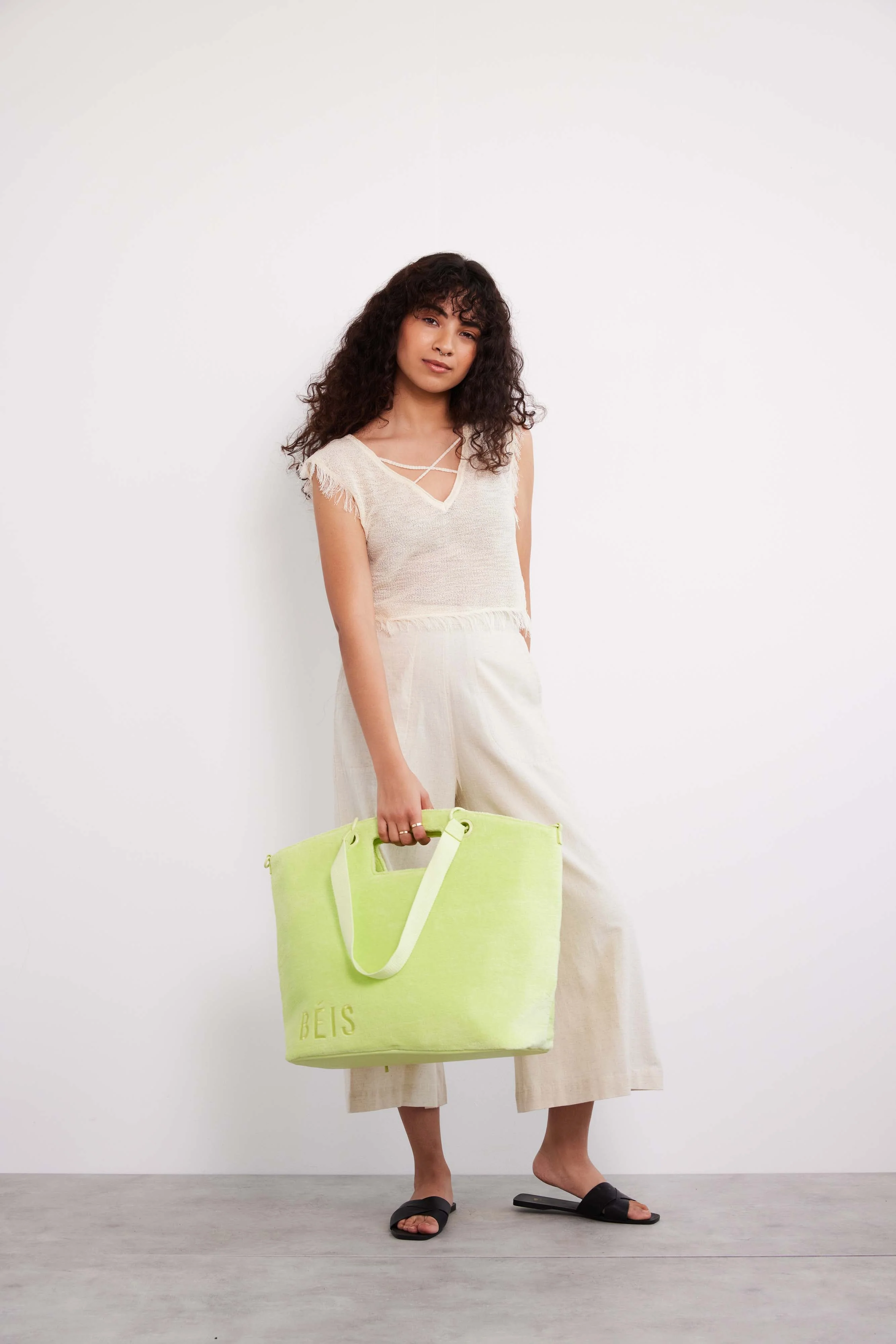 The Terry Tote in Citron - Image 12