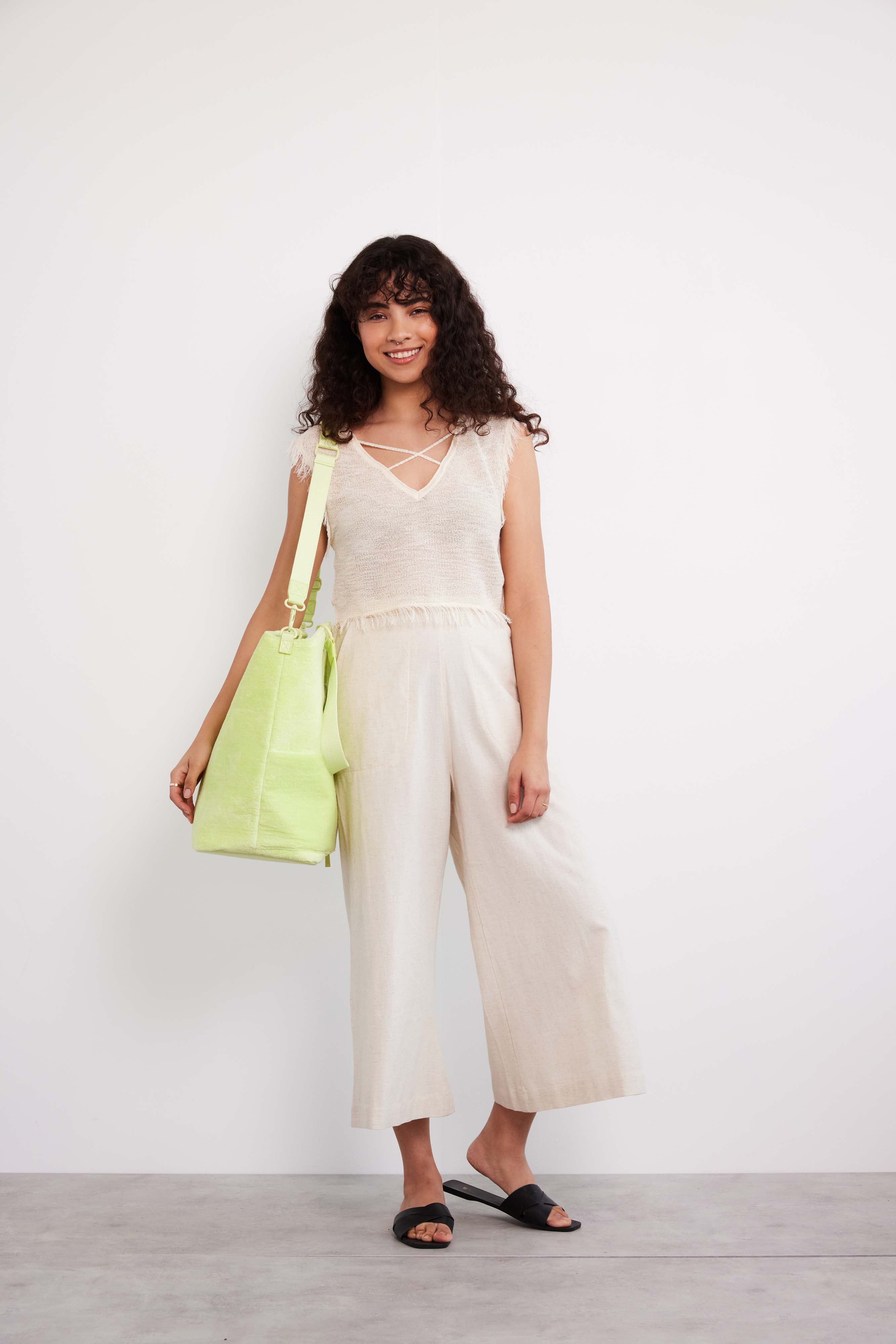 The Terry Tote in Citron - Image 13