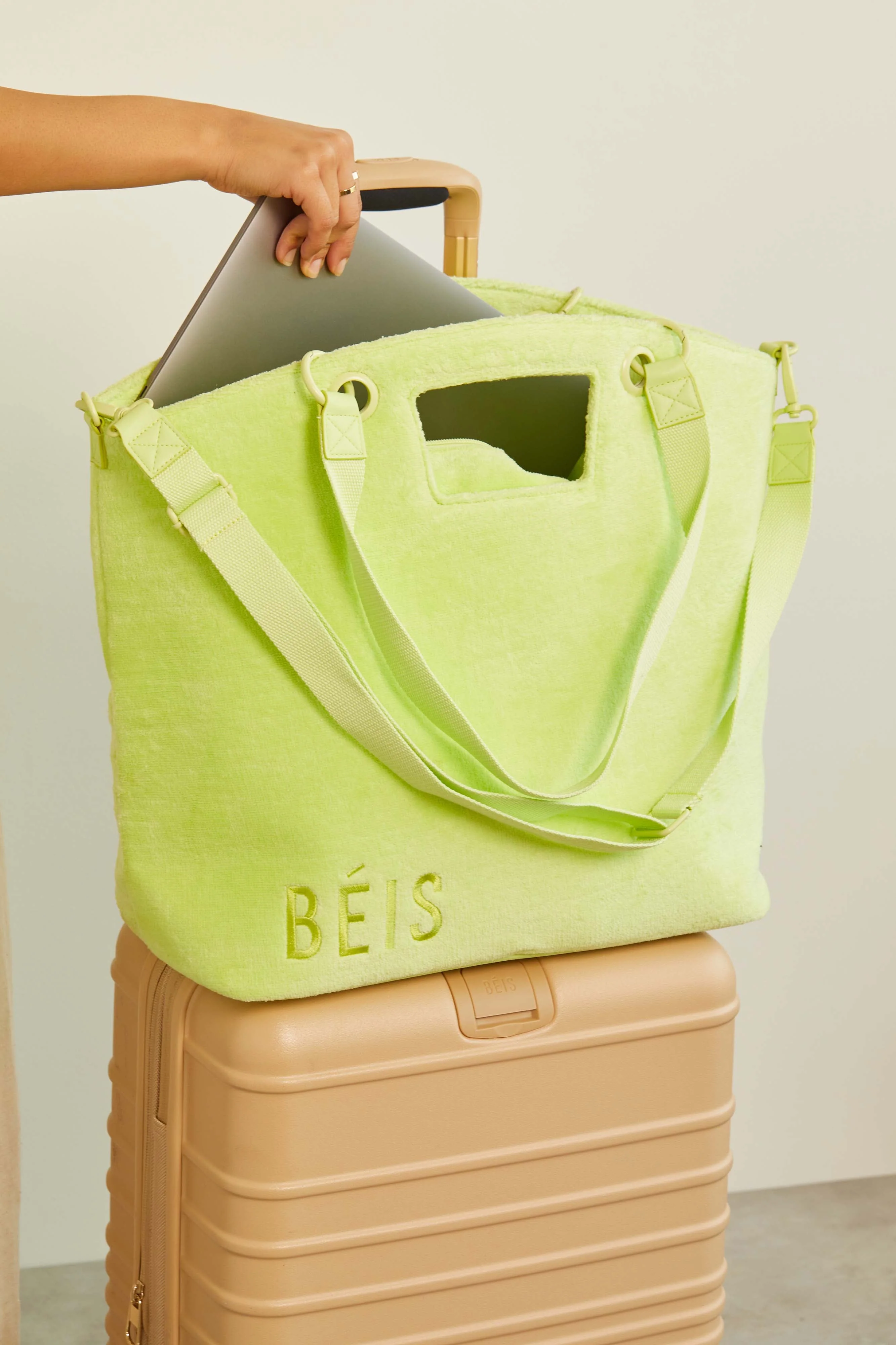 The Terry Tote in Citron - Image 9