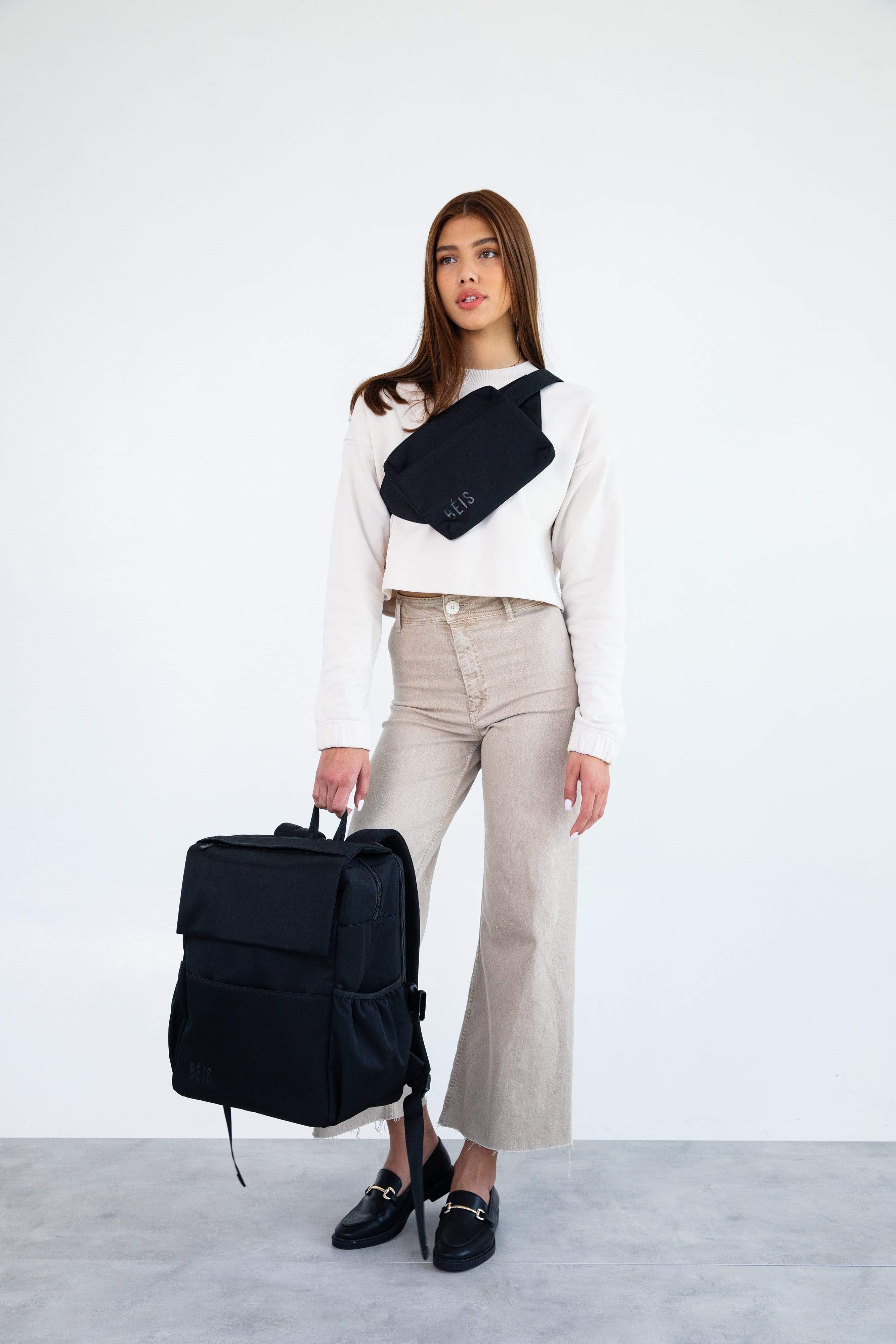 The Ultimate Diaper Backpack in Black - Image 15