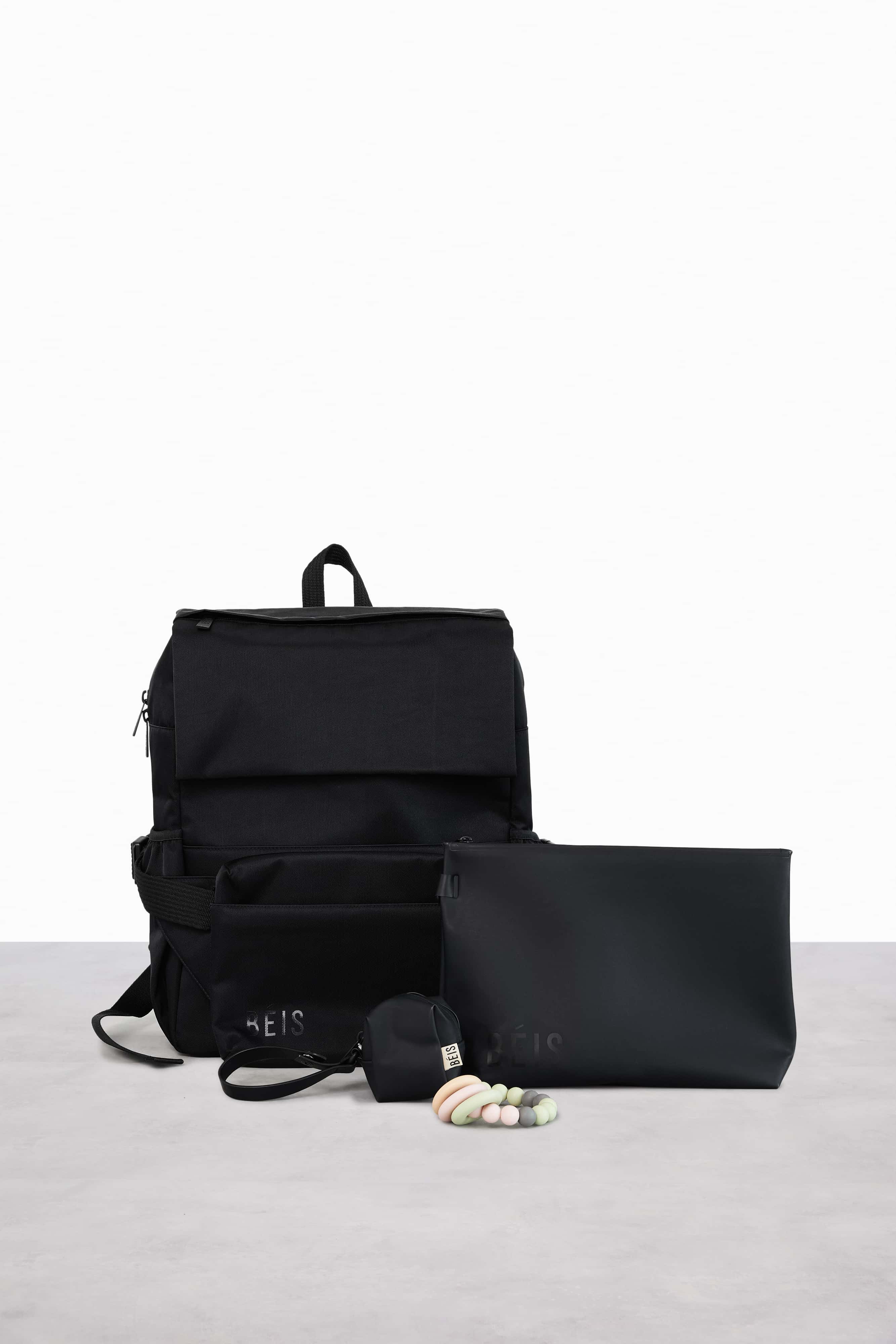 The Ultimate Diaper Backpack in Black - Image 4