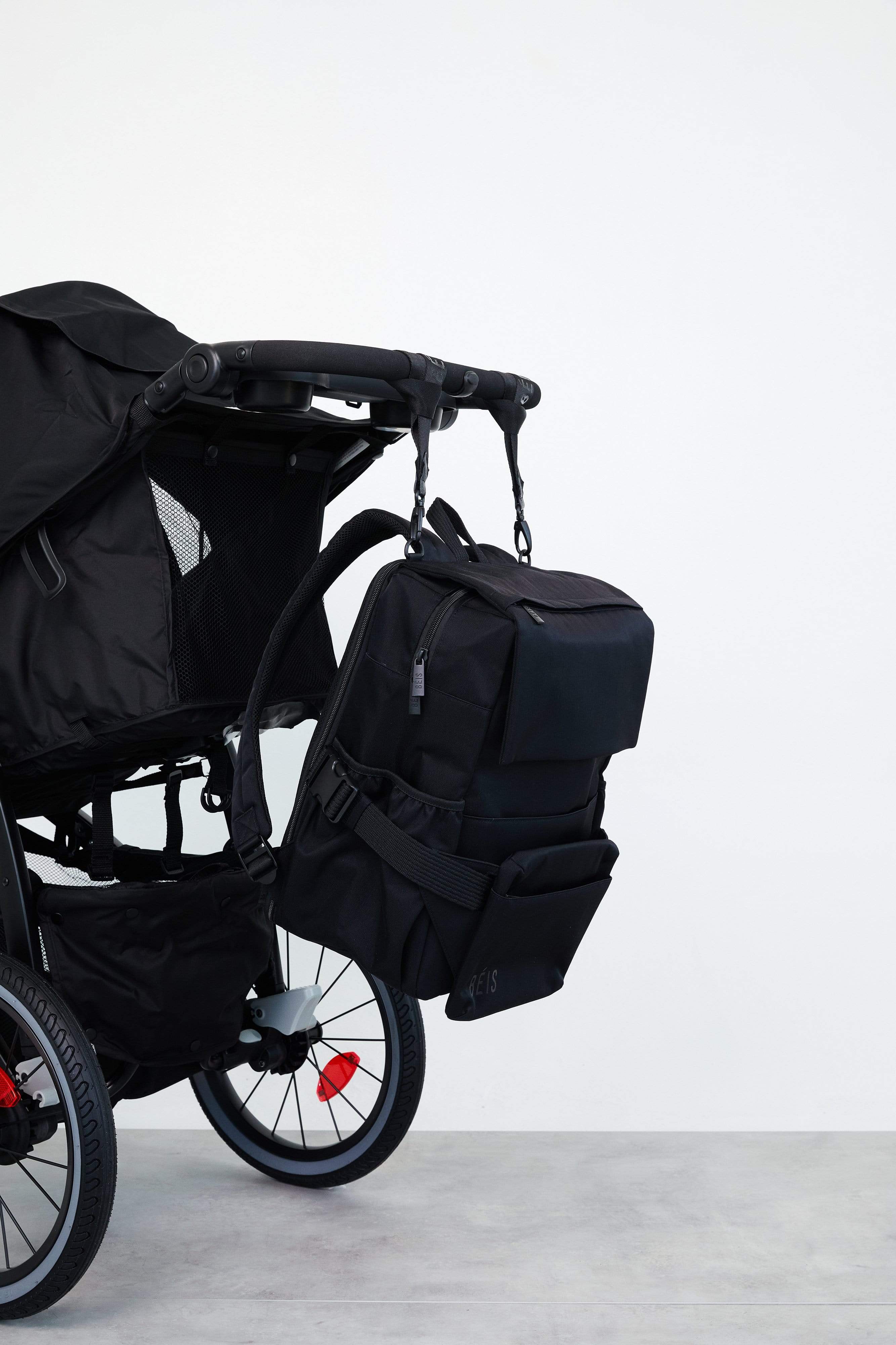 The Ultimate Diaper Backpack in Black - Image 9